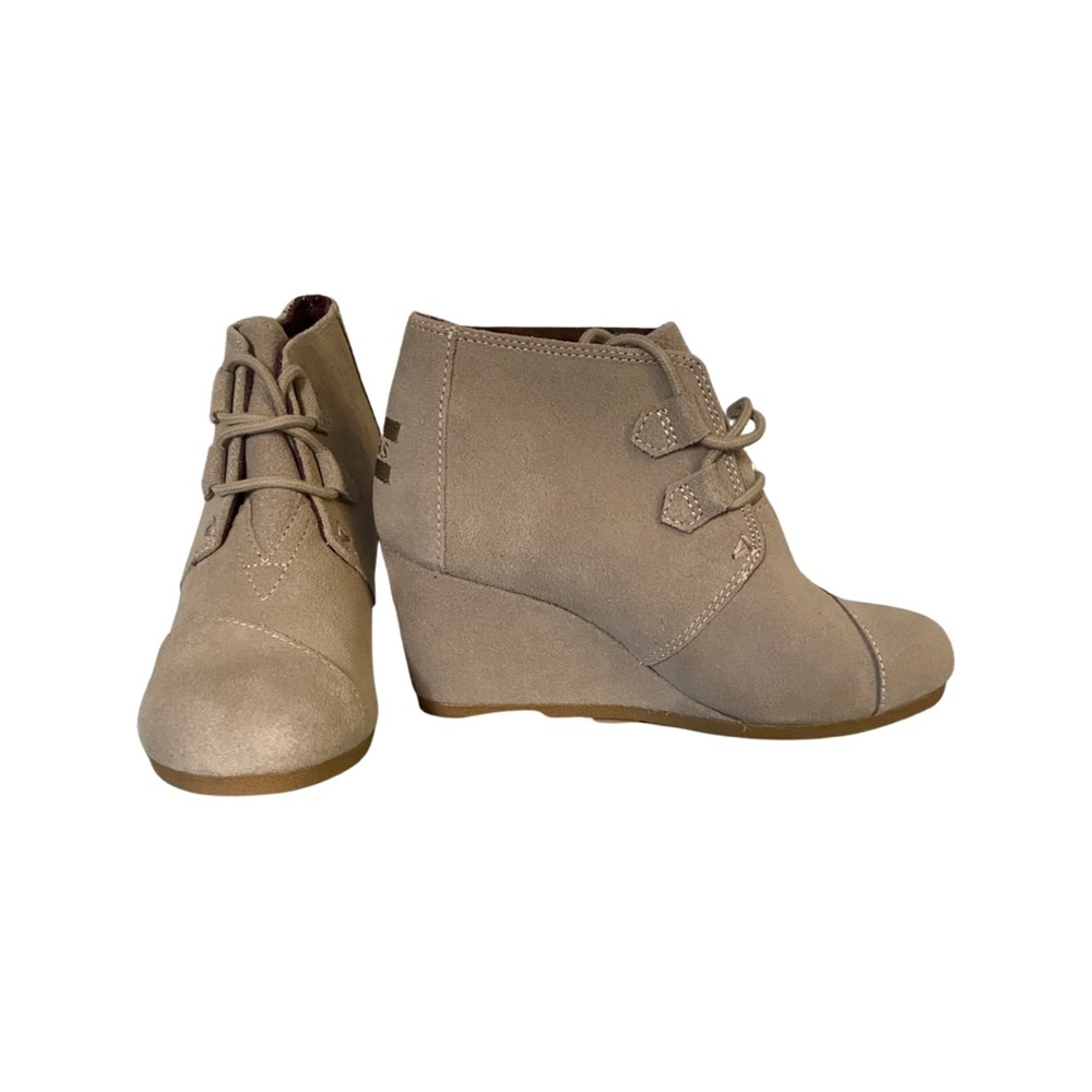 Toms Women’s Desert Taupe Suede Kala Boot 5.5 NWT